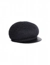 Y'S BLACK RAFFIA CAP,YN-H01-391-1