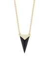ALEXIS BITTAR 10K GOLDPLATED & LUCITE PENDANT NECKLACE,0400012126141