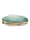 ALEXIS BITTAR 10K GOLDPLATED & LUCITE COMPACT MIRROR,0400012131170