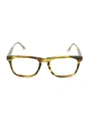 BOTTEGA VENETA 52MM RECTANGLE OPTICAL GLASSES,0400012452036