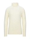 Grey Daniele Alessandrini Turtlenecks In White