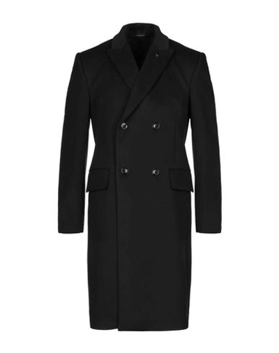 Daniele Alessandrini Coat In Black