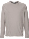 James Perse Twisted T-shirt In Neutrals