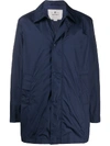 WOOLRICH CONCEALED FRONT COAT