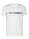 MONCLER LOGO STRIPED T-SHIRT,11319822