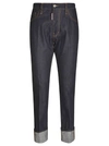 DSQUARED2 CROPPED JEANS,11319803