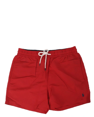 Polo Ralph Lauren Red Swim Trunks