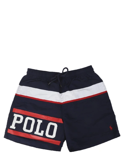 Polo Ralph Lauren Logo Swim Trunks