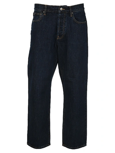 Stussy Wide-leg Jeans In Indigo