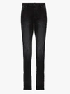 Purple Brand Black Slim Jeans In Black