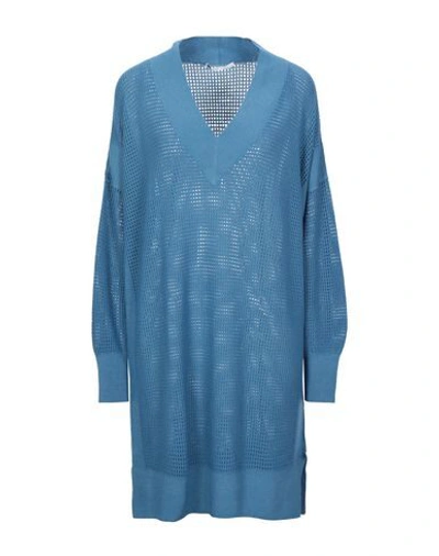 Agnona Sweaters In Blue