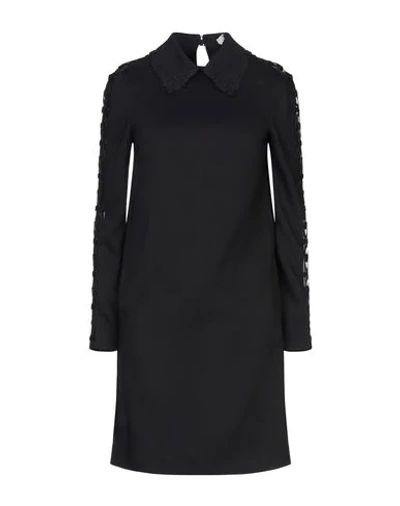 Fendi Short Dresses In Black