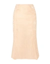 THE LINE BY K THE LINE BY K WOMAN MIDI SKIRT LIGHT PINK SIZE L POLYESTER,35424043XA 6