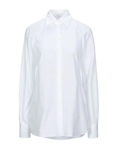 Valentino Garavani Woman Shirt White Size 4 Cotton