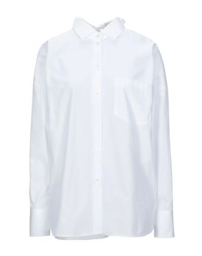 Valentino Solid Color Shirts & Blouses In White