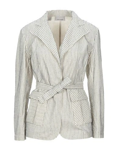Sibel Saral Suit Jackets In Ivory