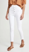MADEWELL 10” HIGH RISE BUTTON FRONT SKINNY JEANS