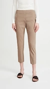 Theory Women's Treeca Pull-on Crop Pants In Pebble