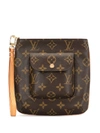 Pre-owned Louis Vuitton  Partition Pouch Clutch In Brown
