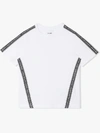 BURBERRY LOGO TAPE RELAXED FIT T-SHIRT