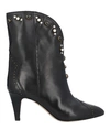 ISABEL MARANT ISABEL MARANT WOMAN ANKLE BOOTS BLACK SIZE 7 CALFSKIN,11878190RS 9