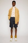 Acne Studios Elasticated-waist Ripstop Shorts In Cotton Twill Shorts