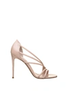 Le Silla Scarlet 120 Mm Sandals In Powdered Pink In Cipria