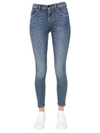 Pence Womens Blue Other Materials Jeans In Denim