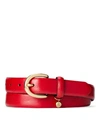 Lauren Ralph Lauren Belt In Red