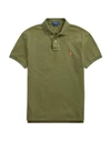 Polo Ralph Lauren Polo Shirts In Military Green