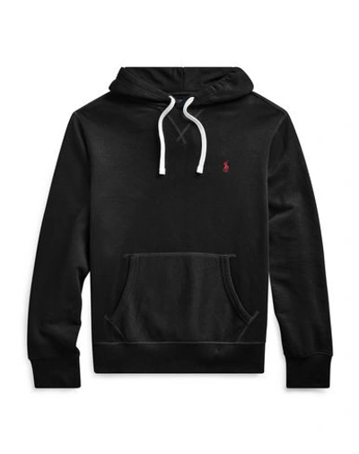 Polo Ralph Lauren Cotton-blend Zip Hoodie In Black