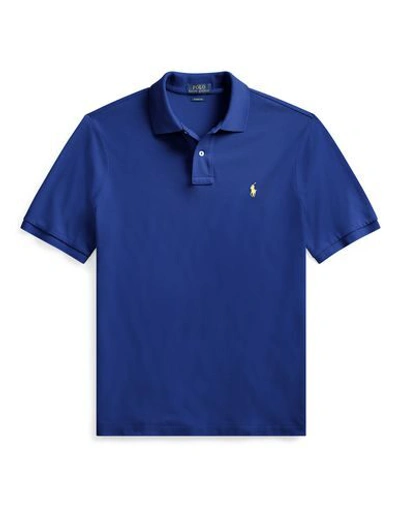 Polo Ralph Lauren Kids' Cotton Mesh Polo Shirt In Fall Royal