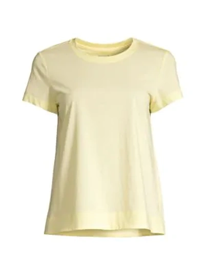 Lafayette 148 The Modern Tee In Buttercup