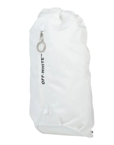 Off-white &trade; Backpacks In White