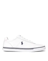 POLO RALPH LAUREN POLO RALPH LAUREN HANFORD LEATHER SNEAKER MAN SNEAKERS WHITE SIZE 9 SOFT LEATHER,11847132MI 17