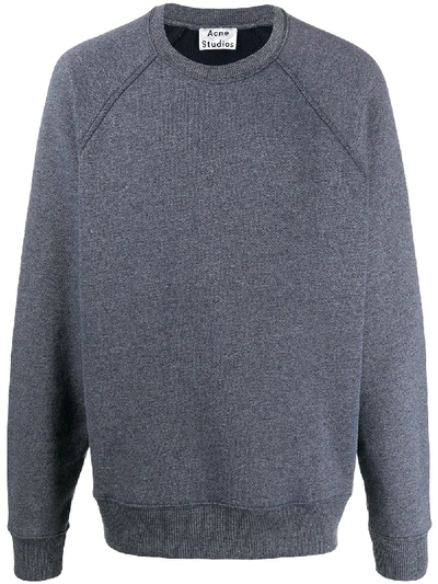 Acne Studios Reverse-label Sweatshirt Navy Blue