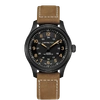 Hamilton Khaki Field Titanium Auto In Black