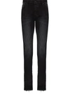 Purple Brand Black Slim Jeans In Black