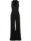 BRANDON MAXWELL SLEEVELESS WIDE-LEG JUMPSUIT