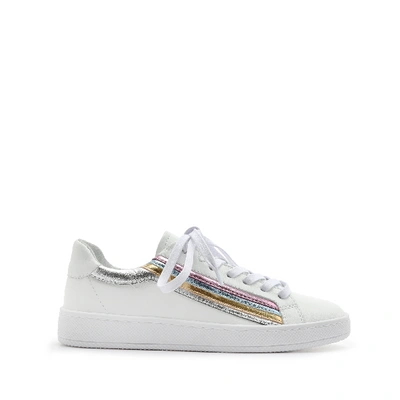 Schutz Women's Sahara Lace Up Sneakers In White