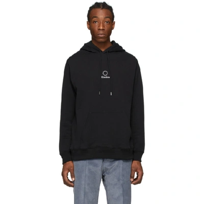 Etudes Studio Etudes Black Klein Europa Logo Hoodie