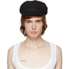 ANN DEMEULEMEESTER ANN DEMEULEMEESTER BLACK FISHERMAN HAT