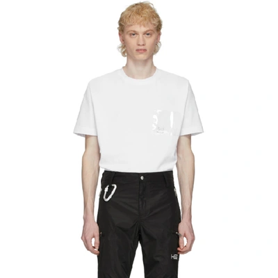 Heliot Emil Plastic Pocket T-shirt In White