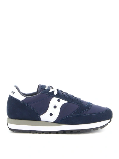 Saucony Blue Jazz Original Sneakers In Suede