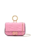 Fendi Nano Baguette Bag Charm In Pink