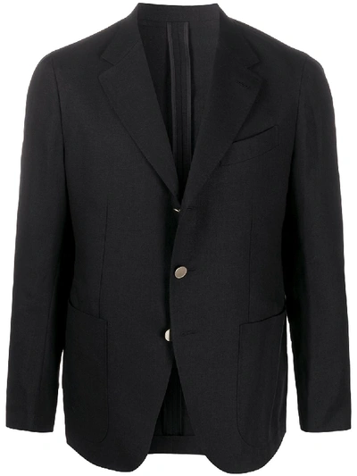 Caruso Classic Tailored Blazer In Black