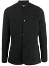 N•peal Cashmere Shirt Jacket In Grey