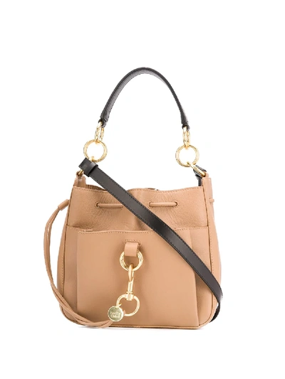 See By Chloé Tony Leather Shoulder Bag In Brown