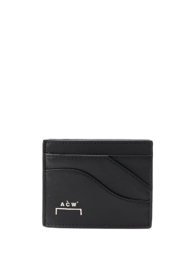 A-cold-wall* Logo Print Cardholder In Black