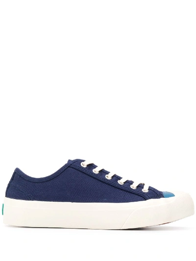 Ymc You Must Create Trainers Mit Runder Kappe In Blue